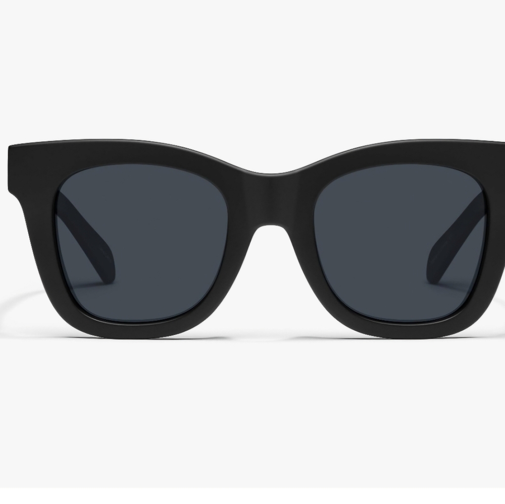 Quay Black Matte Sunglasses